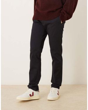 Mango Barna Cotton Rich Straight Tailored Trouser - Blue