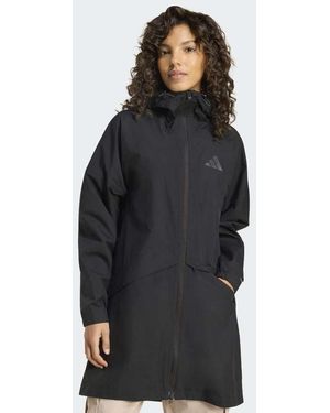 adidas Originals Terrex Multi 2 Layer Climaproof Rain Parka Jacket - Black