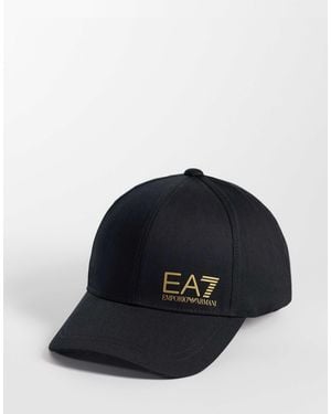 EA7 Armani baseball-cap mit logo - Blau
