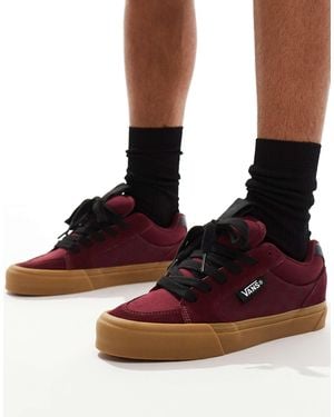 Vans Chukka Push Sneakers With Gum Soles - Brown