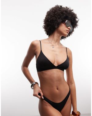 Weekday Super Soft Triangle Bra - Black