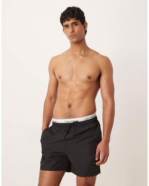 Calvin Klein – badeshorts - Schwarz