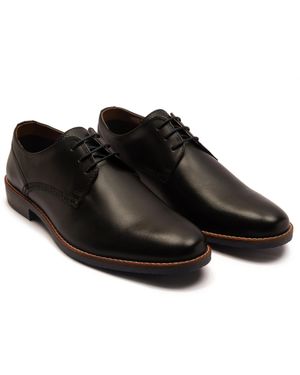 Thomas Crick Durant - chaussures derby habillées en cuir - Noir