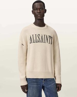 AllSaints Crossed - Naturel