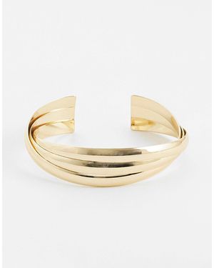 Mango Bracelet jonc chunky - dé - Métallisé