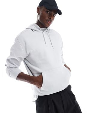 Hollister Relaxed Icon Hoodie - White