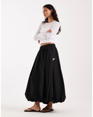 Nike Woven Full Length Bubble Skirt - White