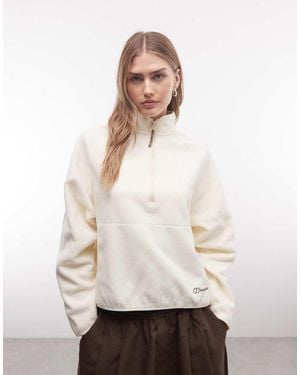 Berghaus Bamburgh Half Zip Fleece - White
