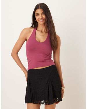 Cotton On All Day V Neck Halter - Purple