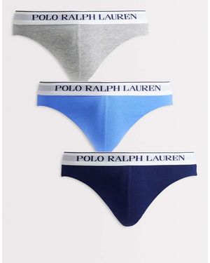 Polo Ralph Lauren 3 Pack Briefs - Blue