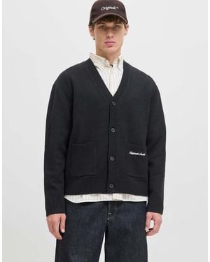 Jack & Jones Knitted Cardigan - Blue