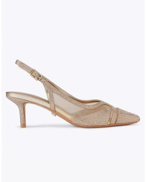 Carvela Kurt Geiger Fantastico Sling Heeled Sandals - White