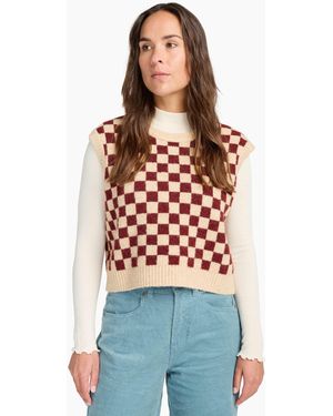 RVCA – strickpullunder - Rot