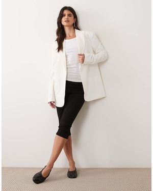 ASOS Ruimvallende Blazer - Naturel