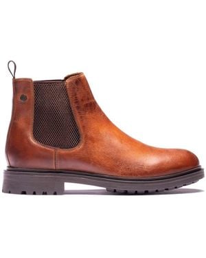 Base London Roebuck Chelsea Boot - Brown