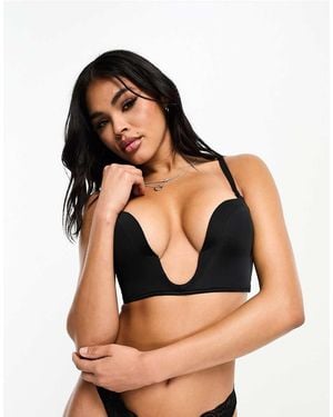 Wonderbra Ultimate Plunge Strapless Bra - Black