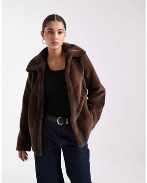 New Look Cappotto Con Colletto - Nero