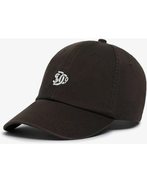 Superdry – sd – bestickte baseballkappe - Schwarz