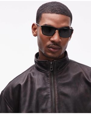 Hugo Sunglasses Hugo – quadratische sonnenbrille - Schwarz