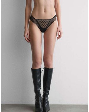 Intimissimi The Love Club Brazilian Briefs - Black