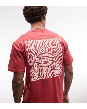 Dickies Paradise Backprint T-shirt - Red