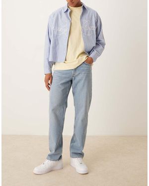 ARKET Ocean Loose Straight Leg Jeans - Blue