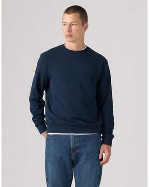 Levi's Original Housemark Crewneck Sweatshirt - Blue