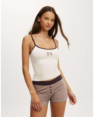 Cotton On Dreamy Soft Longline Cami - White