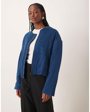 Veste Free People - Style Puffer Bohème - Taille S Vert - Neuf Avec étiquettes