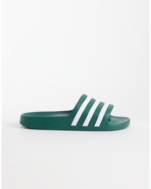 adidas Originals Adidas Training Adilette Aqua Sliders - Green