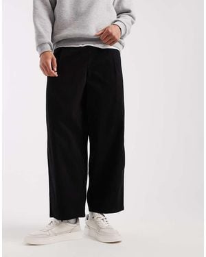 Redefined Rebel Baggy Trousers - Black