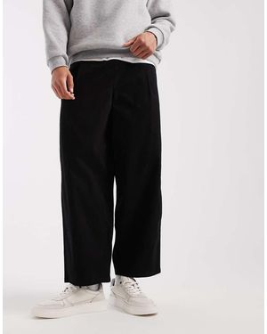 Redefined Rebel Pantalones Negros Holgados