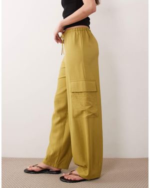 Miss Selfridge Tailored Utility Pants - Green
