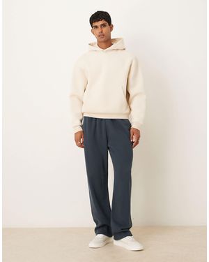 Abercrombie & Fitch – essential – weite jogginghose - Natur