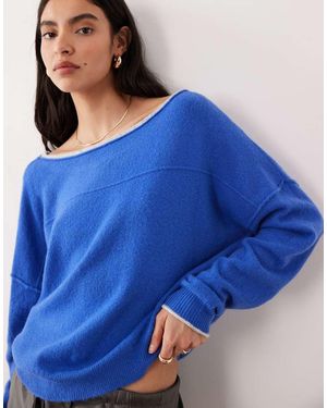 Free People See Me Pullover - Blue