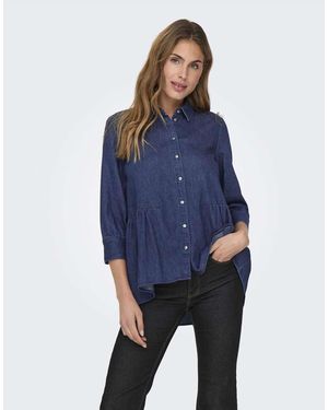 ONLY Denim Shirt - Blue