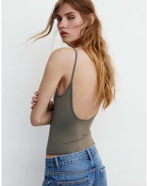 Pull&Bear – polyamid-body - Blau