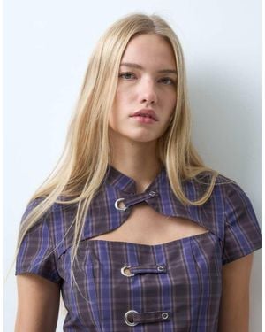 laagam Azura Quared Top - Blue