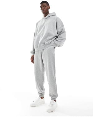 ASOS Essentials Oversized Trackies - Black