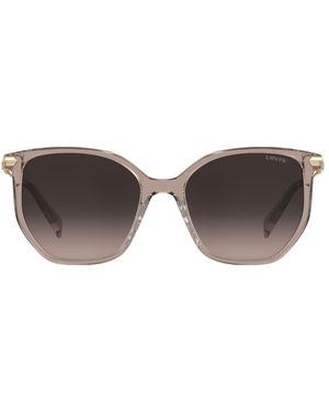 Levi's Sunglasses Levi's Square Sunglasses With Lenses - Brown