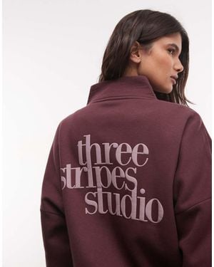 adidas Originals Three Stripes Studios Tracktop - Purple