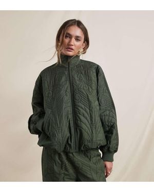 adidas Originals x ASOS Oversized Track Jacket - Green