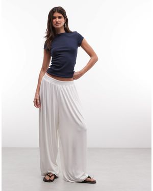 ASOS Jogger mit weitem bein - Weiß