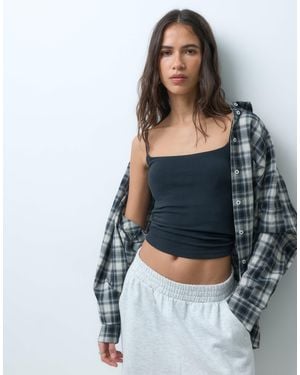 Abercrombie & Fitch – camisole im 90er-stil - Blau