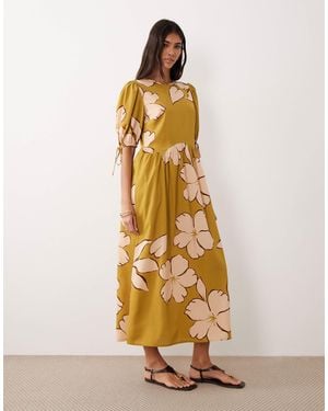 Wednesday's Girl – midaxi-hängerkleid - Mettallic