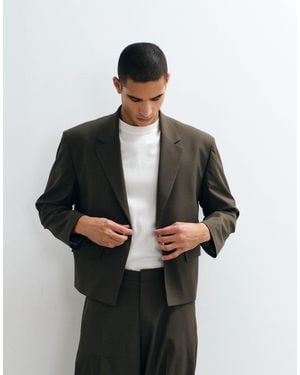 ASOS Boxy Suit Jacket - Black