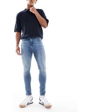 ASOS Power Stretch Jeans - Blue