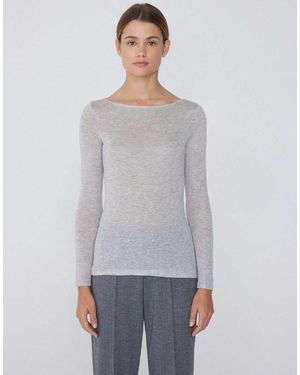 Tezenis Lightweight Boat Neck Top - Grey
