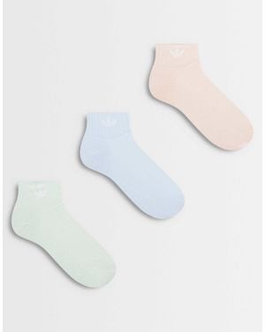 adidas Originals 6er-pack trefoil knöchelsocken - Weiß