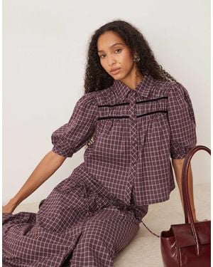Glamorous – bluse - Lila